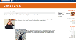 Desktop Screenshot of chetoycreido.blogspot.com