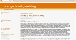 Desktop Screenshot of orangebowlgambling.blogspot.com