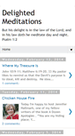 Mobile Screenshot of delightedmeditations.blogspot.com