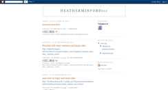 Desktop Screenshot of heatherm111.blogspot.com