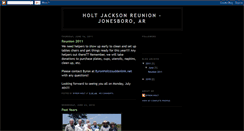 Desktop Screenshot of holtjacksonreunion.blogspot.com