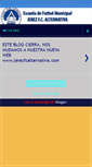 Mobile Screenshot of escuelajerezalternativa.blogspot.com