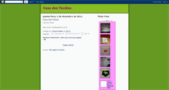 Desktop Screenshot of casadostecidos.blogspot.com
