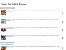 Tablet Screenshot of faycalmarketingjournal.blogspot.com