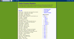 Desktop Screenshot of celticcountryplaylists.blogspot.com