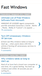 Mobile Screenshot of fastwindows.blogspot.com