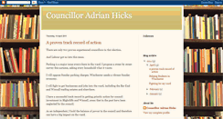 Desktop Screenshot of councilloradrianhicks.blogspot.com