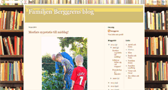 Desktop Screenshot of familjenberggren.blogspot.com