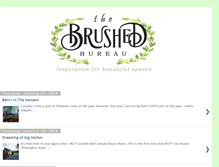 Tablet Screenshot of brushedbureau.blogspot.com