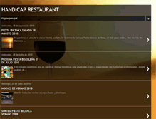 Tablet Screenshot of handicaprestaurant.blogspot.com