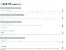 Tablet Screenshot of futsalcefjuniores.blogspot.com