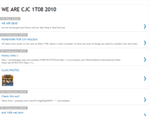 Tablet Screenshot of cjc1t082010.blogspot.com