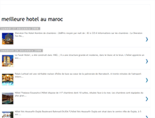 Tablet Screenshot of hotel-marocain.blogspot.com