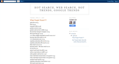 Desktop Screenshot of hot-search-india.blogspot.com