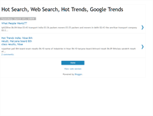 Tablet Screenshot of hot-search-india.blogspot.com