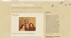 Desktop Screenshot of burntchocolate.blogspot.com