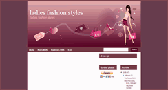 Desktop Screenshot of ladiesfashionstyles.blogspot.com