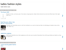 Tablet Screenshot of ladiesfashionstyles.blogspot.com