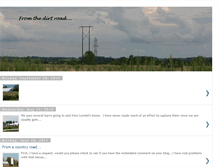 Tablet Screenshot of fromthedirtroad.blogspot.com