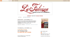 Desktop Screenshot of bistro-la-fabrique.blogspot.com