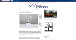 Desktop Screenshot of billwestroofing.blogspot.com
