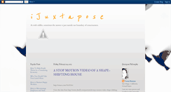 Desktop Screenshot of ijuxtapose.blogspot.com