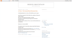 Desktop Screenshot of beech-mountain.blogspot.com
