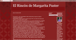 Desktop Screenshot of elrincondemargarita.blogspot.com