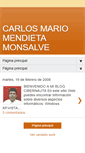 Mobile Screenshot of mariomendieta.blogspot.com