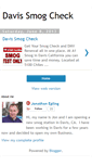 Mobile Screenshot of davissmogcheck.blogspot.com