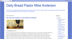 Desktop Screenshot of pastormikeandersons.blogspot.com
