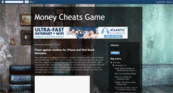 Desktop Screenshot of moneycheatsgame.blogspot.com