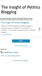 Mobile Screenshot of inside-blogpolitics.blogspot.com