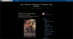 Desktop Screenshot of bclnewbooks.blogspot.com