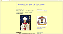 Desktop Screenshot of keuskupan.blogspot.com