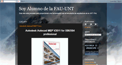 Desktop Screenshot of facultad-arquitectura-unt.blogspot.com