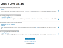 Tablet Screenshot of oracaoasantoexpedito.blogspot.com