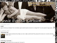 Tablet Screenshot of evelajnakarlsson.blogspot.com