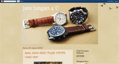 Desktop Screenshot of jamtangan4u.blogspot.com