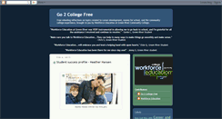 Desktop Screenshot of go2collegefree.blogspot.com