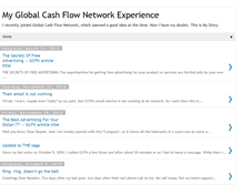 Tablet Screenshot of globalcashflownetwork-experience.blogspot.com