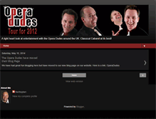 Tablet Screenshot of operadudes.blogspot.com