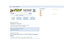 Desktop Screenshot of metastorm.blogspot.com