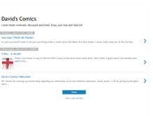 Tablet Screenshot of davidscomics.blogspot.com