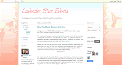 Desktop Screenshot of lavender-blue-events.blogspot.com