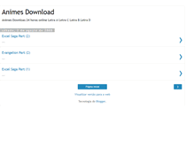 Tablet Screenshot of animes-downloads.blogspot.com