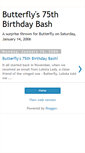 Mobile Screenshot of butterflysbash.blogspot.com