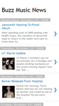 Mobile Screenshot of buzzmusicnews.blogspot.com