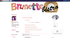 Desktop Screenshot of brunettebistro.blogspot.com