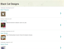 Tablet Screenshot of blackcatdesigns.blogspot.com